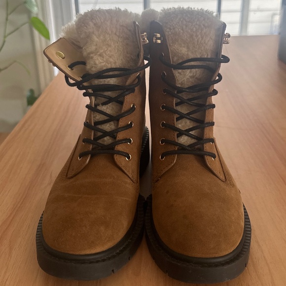 COACH Lorimer Suede Bootie - Picture 5 of 10